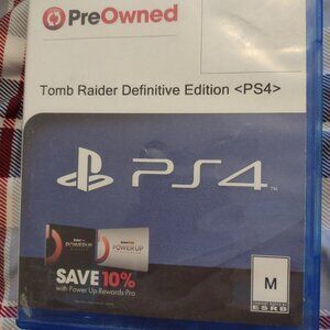 Tomb Raider Definitive Edition, PS4 game